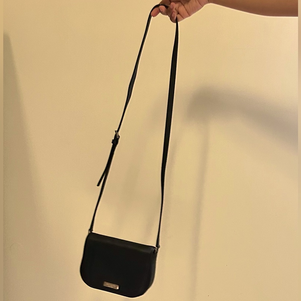 Black Kate Spade crossbody purse